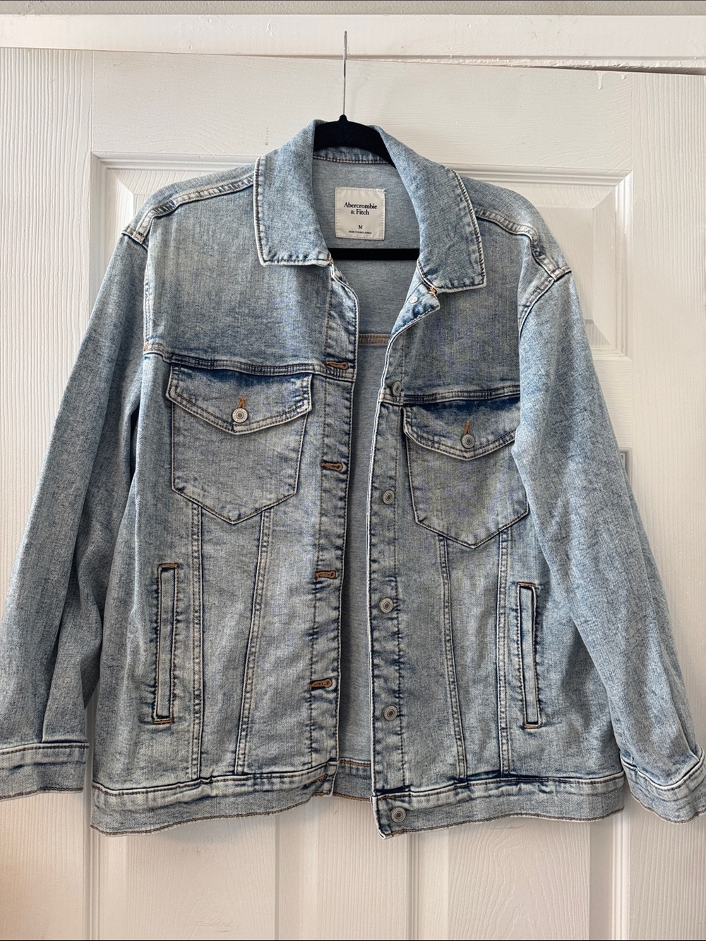 Abercrombie & Fitch Light Blue Denim Label Shirt
